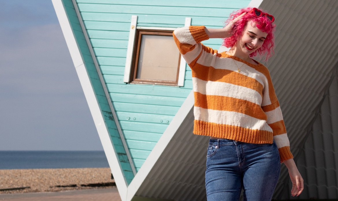 Summer 2025 jumper knit pattern toft